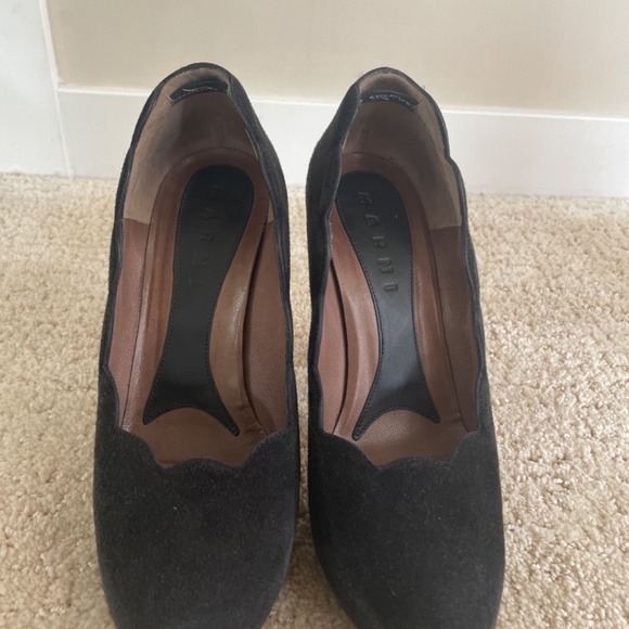 Marni suede platform heels - Picture 2 of 4